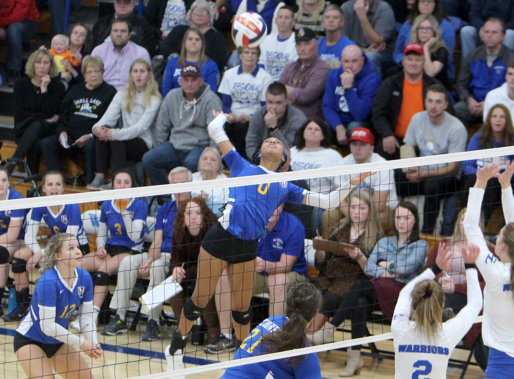 McDonell volleyball at Clear Lake 10-31-19